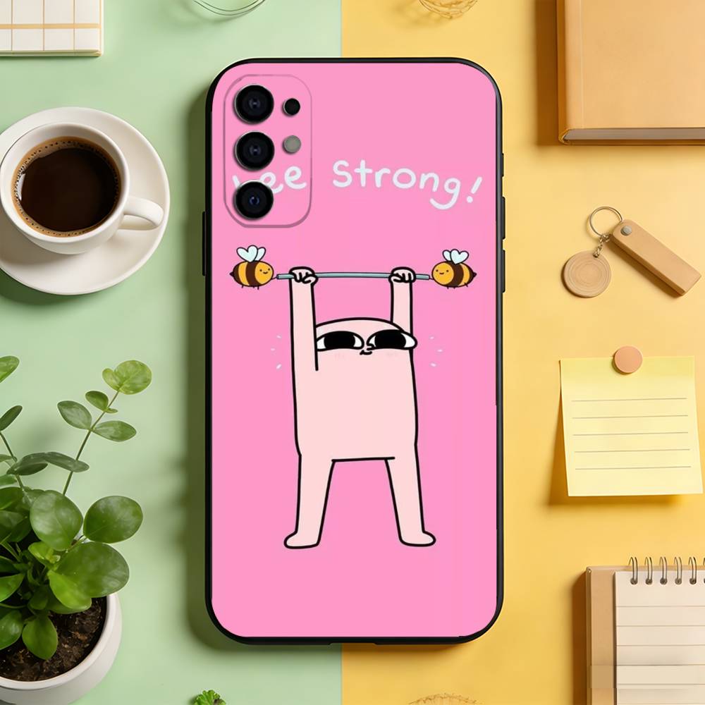 

Ketnipz Cartoon Leather Phone Case For Samsung S25,S24,S21,S22,S23,S30,Ultra,S20,Plus,Fe,Lite,Note,10,Black Cover Samsung S26