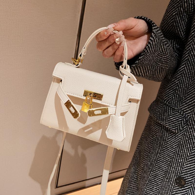 Popular Solid Color Women's Bags Hundred Crossbody Bags Premium Sense Handbags Female