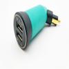 5V 33A Portable Dual Usb Color Power Adapter Plug For Bmw Din Motorcycle