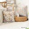 Boho Plant Nordic Cushion Cover Natural Linen Organic Fabric DoubleSided Printing Couch Pillow Covers Home Decor