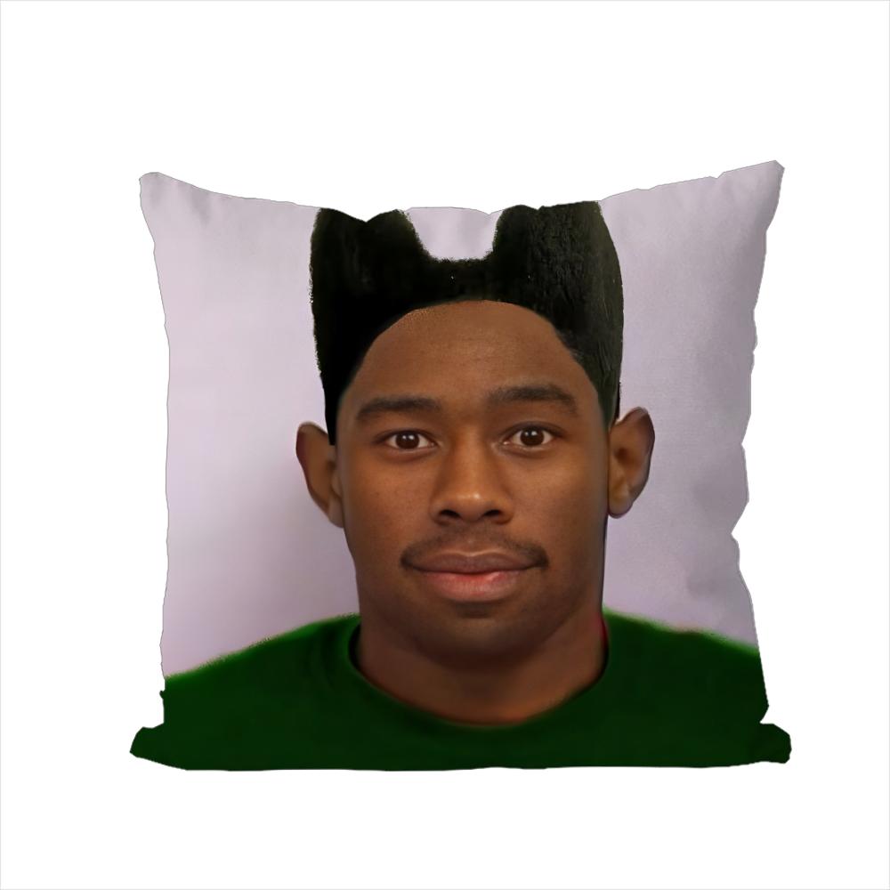 Singer TTyler The Creators Pillow Case For Car Sofa Decorative Home Doublesided Print Plush Square Throw Pillow Cushion Cover