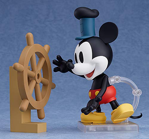 Nendoroid Steamboat Willie Mickey Mouse 1928 malovaná pohyblivá figurka Ver.. [Barva] Neškálovaný ABS a PVC