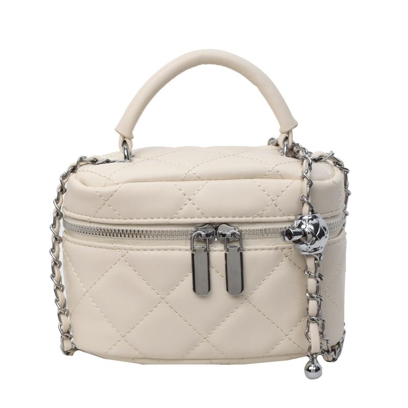 Niche bag women's 2025 spring and summer new fashion diamond shoulder messenger bag live stream mini handbag