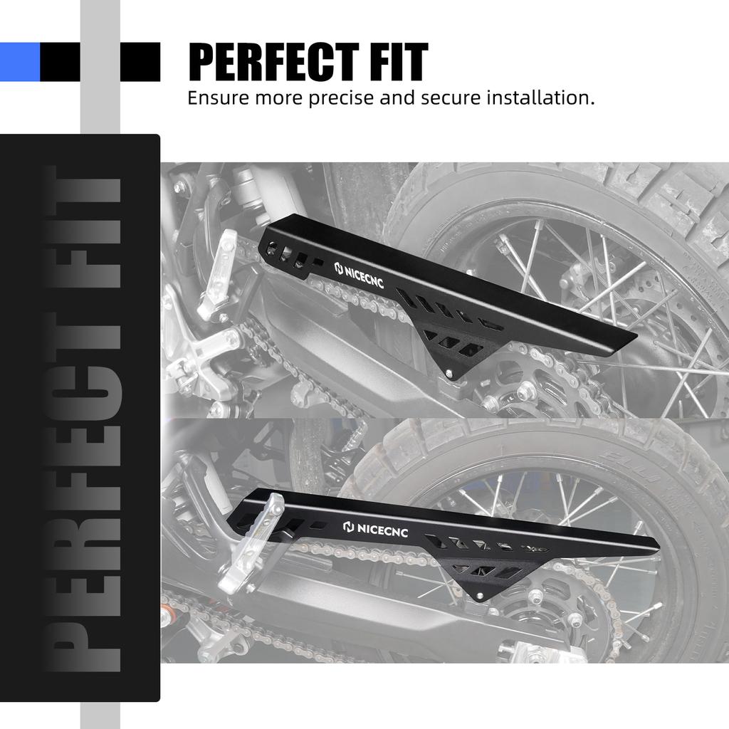Motorcycle Chain Guard Cover for Yamaha Tenere 700/Rally Edition 2019 2020-2024