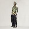 adidas X BAPE Shark Track Hoodie Jacket Crew Green Unisex Outerwear KF4916