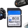 Photos Music Files Storage High Speed Memory Card for Elite Pro MP3 MP4 Camera SLR Game Machine8G