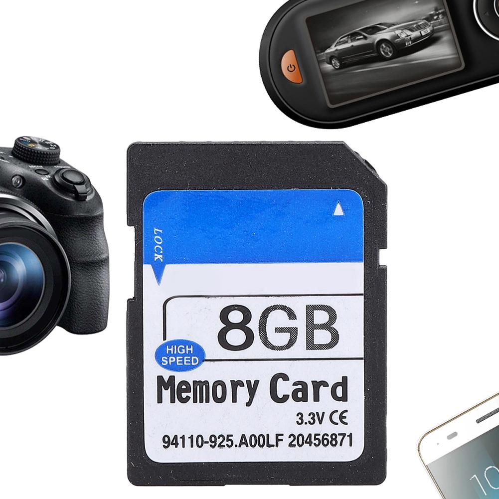Photos Music Files Storage High Speed Memory Card for Elite Pro MP3 MP4 Camera SLR Game Machine8G