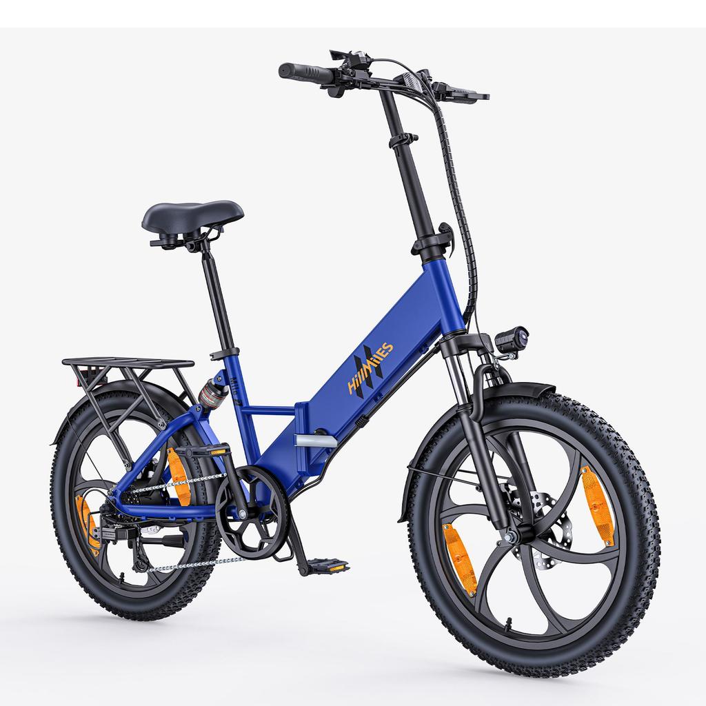 Hillmiles Mile 2 Skládací elektrické kolo pro městské dojíždění Baterie 36V13Ah Motor 250W Maximální zatížení 150KG 20palcová kola E-kolo pro dospělé