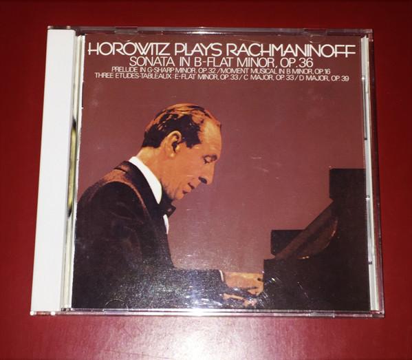 

CD HOROWITZ - Horowitz Plays Rachmaninoff 32DC440 CBS/Sony 1985 Japan Classical Used