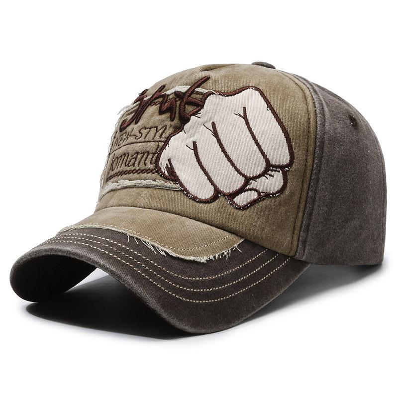 Distresseded Vintage Distressed Trendy Stitching Embroidered Washed Cap Baseball Neutral Gender Women  Men For Her Him Adjustable Hats