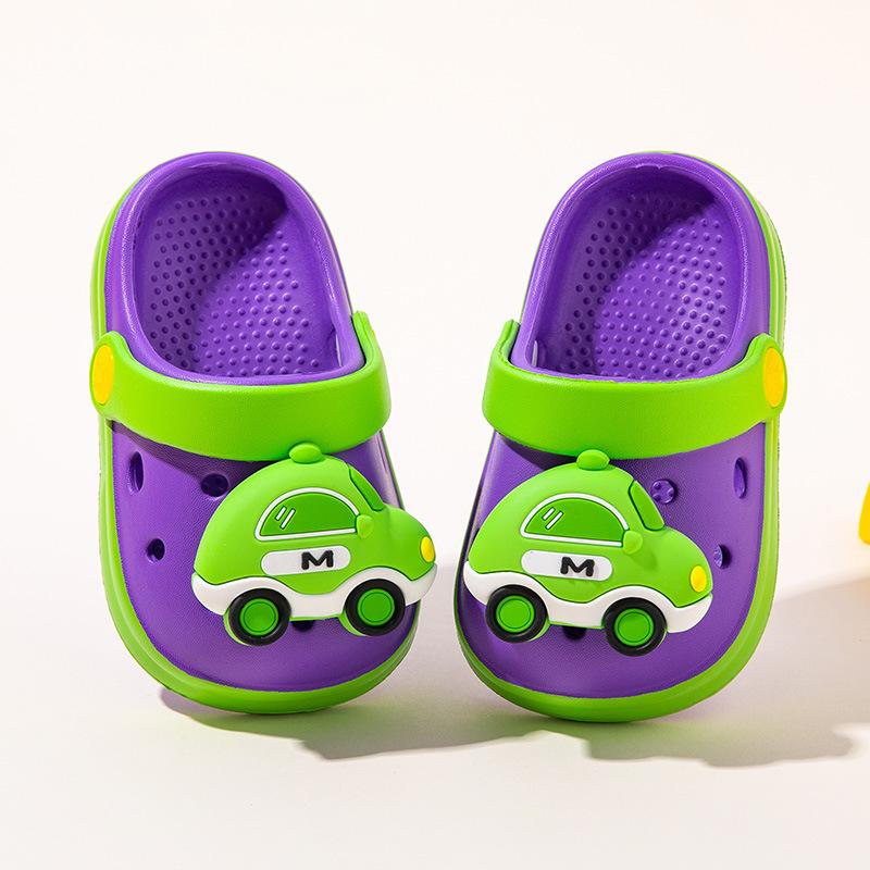 

Boy s Slipper Cartoon Girl Indoor Anti-slip Beach Shoes 130 зелёный
