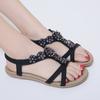 Women's Summer Comfortable Casual Beach  Bohemian Beaded Sandals Shoes