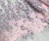 Children's 3D Flower Embroidered Organza Fabric In Stock