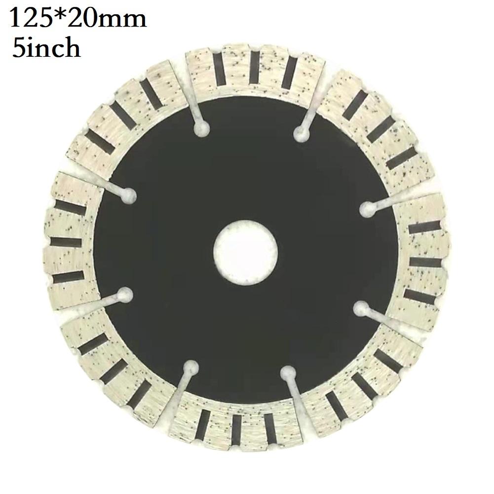 Segmented Saw Blade 5 Inch Diameter Perfect for Concrete and Stone