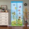 Magnetic Screen Door Mesh Curtain Anti Mosquito Net Punch Free Self Sealing Decorative Door Curtain For Home Entrance
