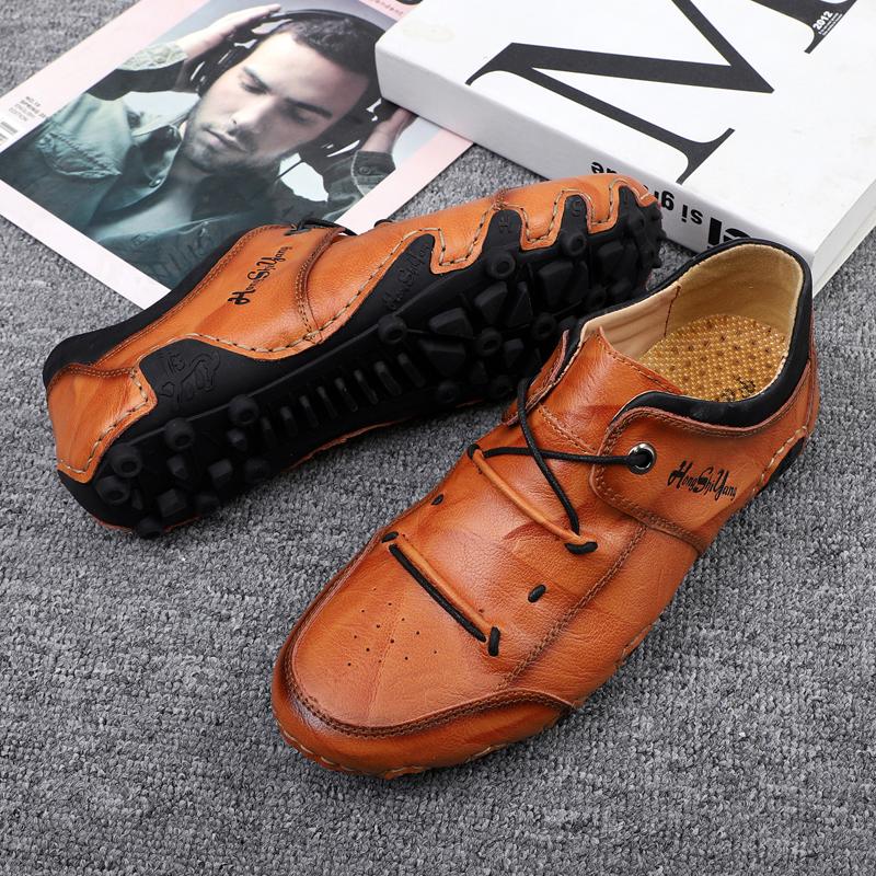 Fashion Non-slip Four Seasons Sneakers Light Outdoor Men's Casual Shoes Outdoor Sports Walking Shoes Lace-Up Treking Footwear Trainers