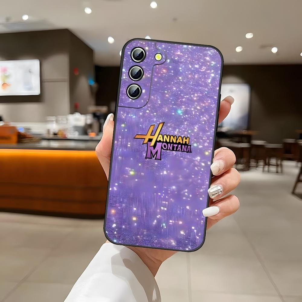 H-Hannah M-Montana Phone Case For S25 Samsung S26 S24 Ultra S22 S23 S20 Fe S21 Plus A54 A34 A16 A53 Back Cover
