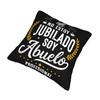 No Estoy Jubilado Soy Abuelo Profesional  Pillow Cover Printing Cushion Cover Decor  Throw Pillow Case Cover Home Multiple Sizes