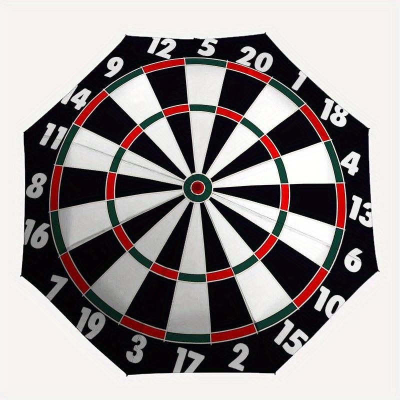 Precision Darts Board: Classic Design for Ultimate AccuracyUmbrella with Cute Design, Portable 3-Fold Compact Umbrella for Men & Women, Valentine's Da