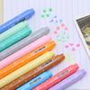 3Pcs School Supplies Creative Cute Colorful Kawaii Stamp Highlighter Marker Pen