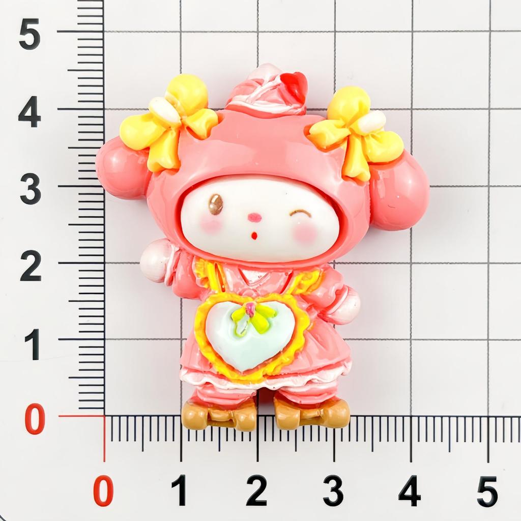 Sanrio Cosplay DIY Resin Accessories: Cream Glue for Phone Case, Hair Clip, Bag Ornament