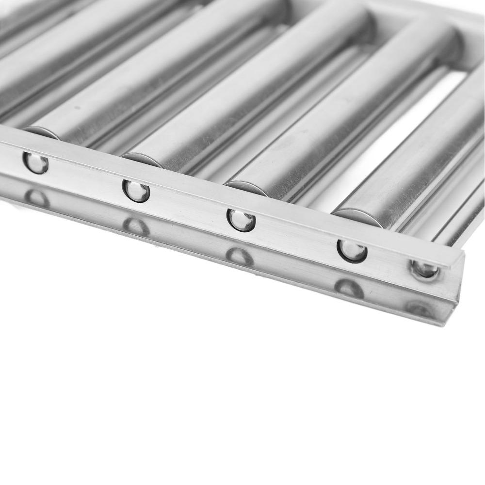 Edelstahl Wurstroller-Gestell Silber BBQ-Grillgestell Wiederverwendbarer Wurstgrill Outdoor-BBQ