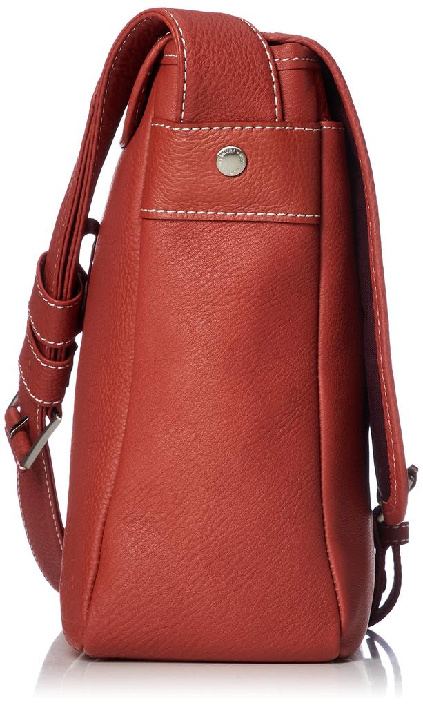 Shoulder A4 Size Stitching 70911 [Kitamura] Bag, Compatible, Y-1112, Red/Ivory [Red]