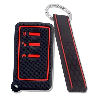 SUBARU Key Cover for Subaru Silicone Smart Key Case 360 Degree Protection Compatible Models