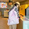 Versatile Japanese & Korean Style Backpack for Girls - Ideal for Junior High, High School, College, Elementary, Mori Style, Five-Star Design.
