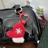 Cute Christmas Plush Doll Keychain Cartoon Santa Claus Snowman Christmas Tree Backpack Pendant Decorative Accessories Gift