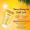 Globus Naturals De-Tan Face Wash, Face Scrub, Face Cream & Face Pack Combo, For All Skin Types 100 Gm, Pack of 4