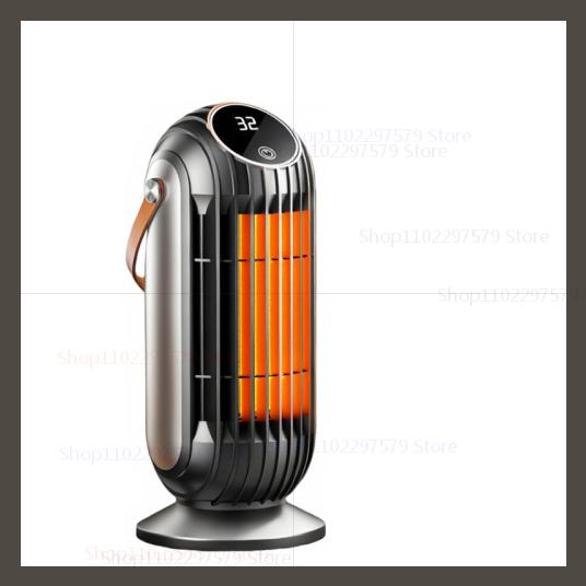 

2025 Новый 1500 Вт Портативный Электрический Обогреватель Мини Настольный Вентилятор-Обогреватель Умная Машина Теплого Воздуха Дом Спальня Офис Зимний Обогреватель EU чёрный