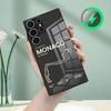 Monaco Logo Phone Case For Samsung S26 S25 S24 S23 S22 S21 S20 Edge Ultra Plus FE For Magsafe Glass Case
