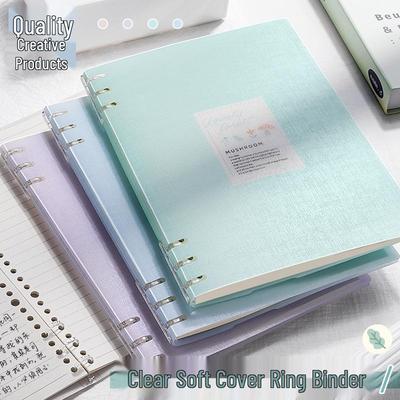 B5 Loose-Leaf Notebook with Detachable Shell | A5 Thickened Design | Gentle On Hands | Perfect for High School, Junior High, and Office Use