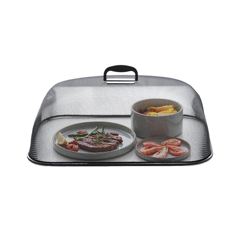 Прямоугольный пылезащитный чехол для еды