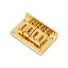 4-String Saddle Bridge Durable Fixed Bridge Replacement Parts for Cigarbox Guitar Electric Guitars Bass Ukulele