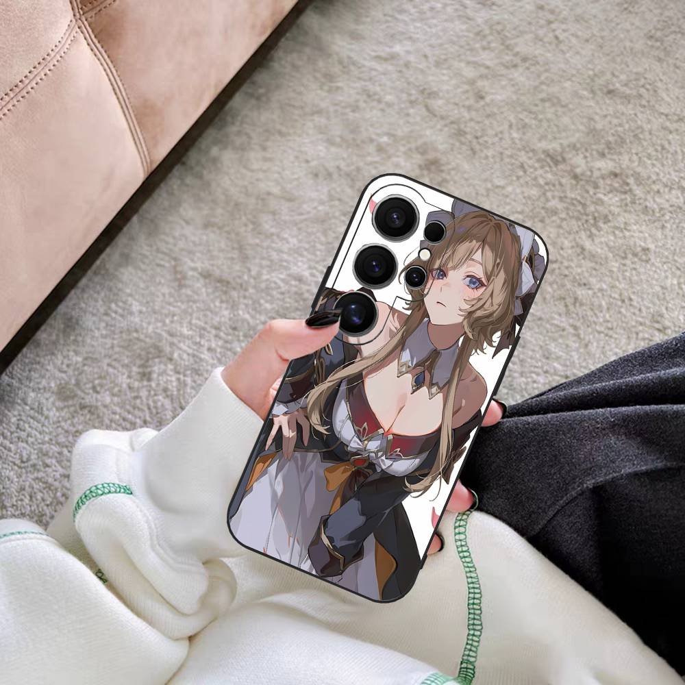 

Game Genshin Impact Sandrone Phone Case For Samsung S 20 21 22 23 lite plus ultra Clear Mobile Cover Funda Samsung S22 Plus 5G