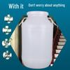 ZISIZ Thickened Household Food-Grade Plastic Storage Bucket