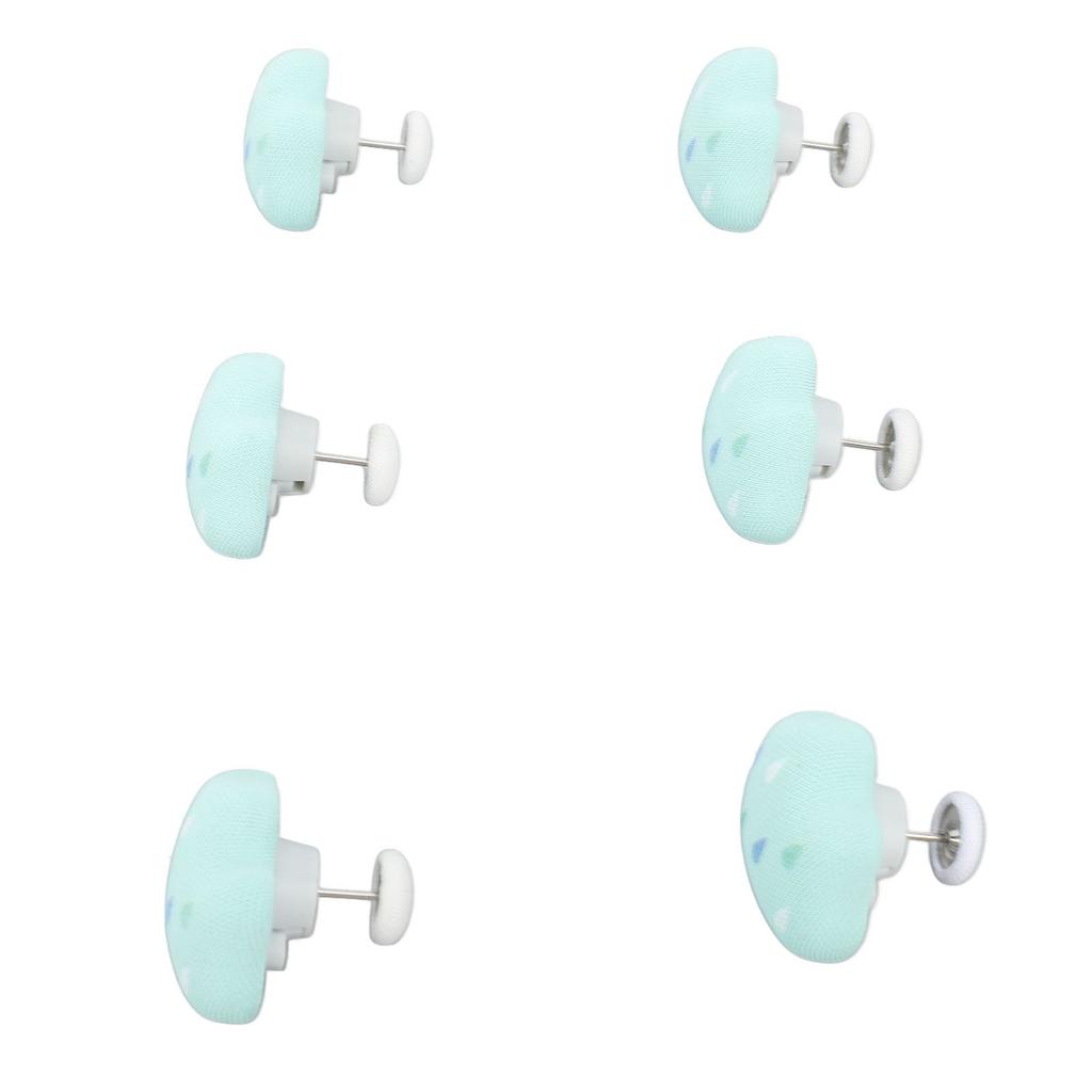 16 Stück Bettdecken-Nadeln Verhindern Verrutschen der Bettdecke Abnehmbare Wolkenform Bettdecken-Knopf-Clips für Bettdecke