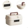 Lockable Storage Box Locking Security Password Organizer for Household Storing Documents