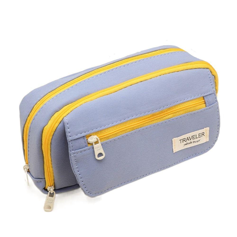 Pen Pouch Large Capacity Pencil Case 5 Layers Korean Pen Pencil Bag  Students
