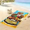 iCrimax Burgerpommes Print Beach Towel, Large Soft Quick Dry Towel for Beach Camping Swimming