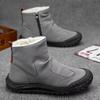 Thick Plush Warm Winter Martin Boots Non Slip Anti-Scratch Men Labor Protection Work Boots