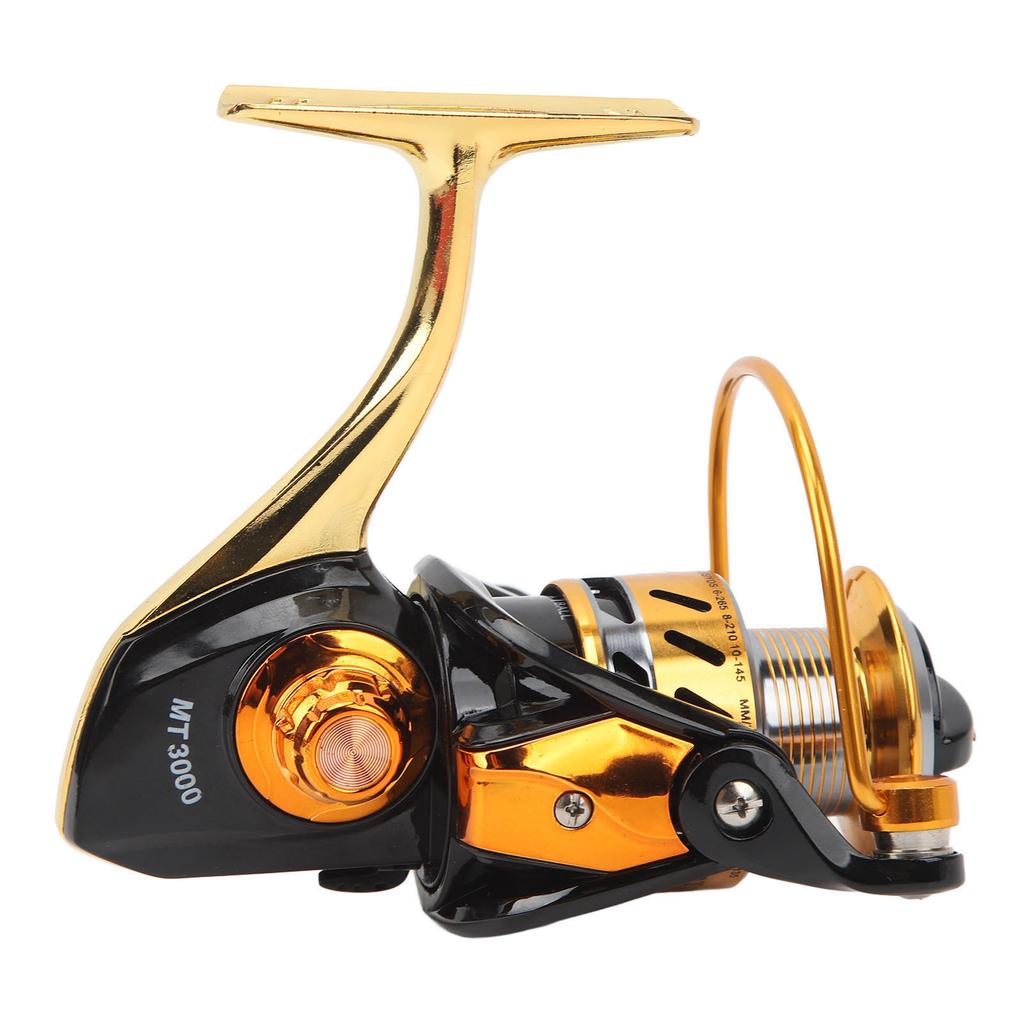 MT3000 Golden Fishing Reels Metal 5.5:1 High Speed Baicasting Reel Left Right Interchangeable Handle Powerful Spinning