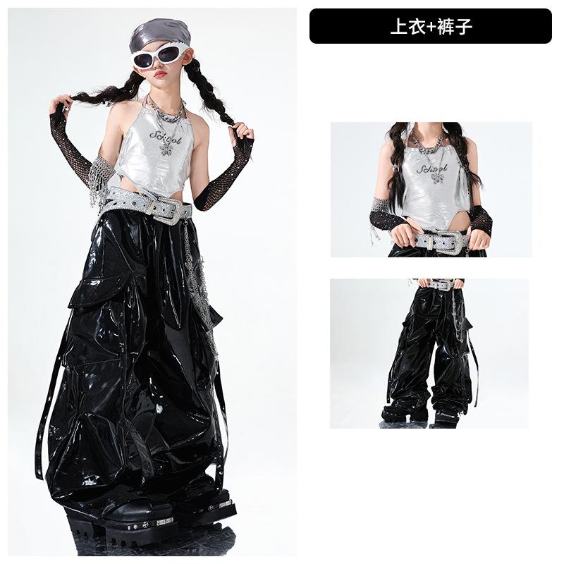 Girls' Jazz Costumes Are Trendy And Trendy Girls' Jazz Less Children'S Costumes Catwalk Girl Group Street Dance Trendy Costumes
