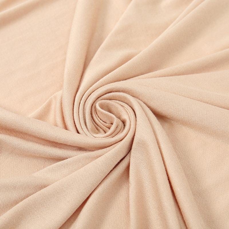 New solid color mercerized cotton sweat cloth headscarf hot-selling monochrome soft scarf YW