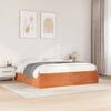 VidaXL Bed Frames Cherry Brown 180x200 Cm Solid Pine Wood, Bedroom Furniture, Slatted Base, Wooden Bed, Bed, Bed 3282368