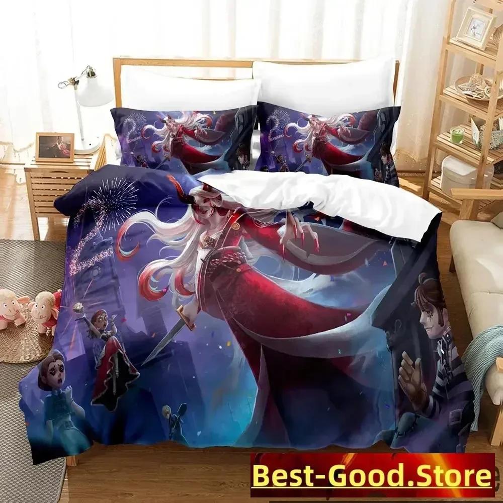 Game Identity V Anime Bedding Set Boys Girls Twin Queen King Size Duvet Cover Pillowcase Bed Boys Adult Home Textileextile