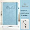2027 Daily Planner: One Page Per Day, Premium Office Record Book with Chinese Inner Pages