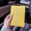 Multi-Function Leather Passport & Document Holder with Anti-Theft Features